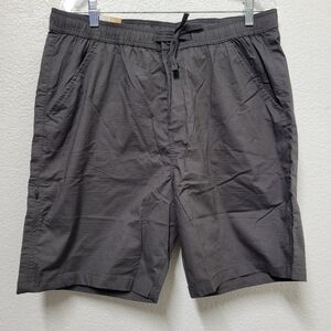 PrAna Mens Double Peak E-Waist Short in Charcoal XL NWT